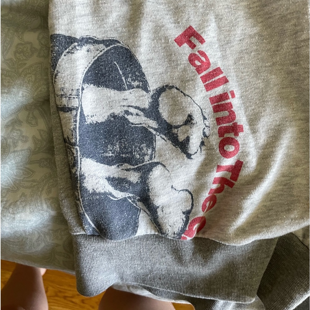 Gap Patchwork Hoodie Size Small - image 3